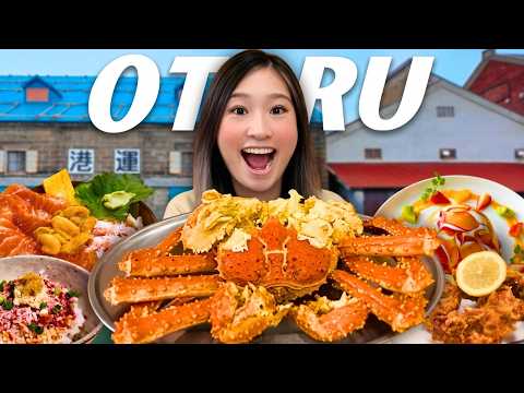 GIANT JAPANESE KING CRAB 🦀 24 Hours Eating in OTARU HOKKAIDO