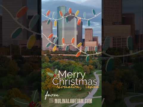 Merry Christmas Houston Texas