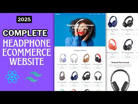 How To Create an E-commerce App With React JS & Tailwind CSS | Ecommerce App With React and Tailwind