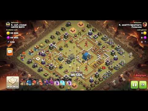 Collection of 99 per  coc attacks 👊🔫 #PRINCEEE #CWL #WAR ATTACK