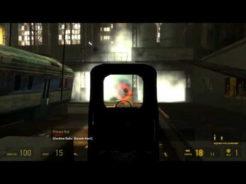 Cinematic Mod 10 Gameplay ( Half Life 2 : Episode One )