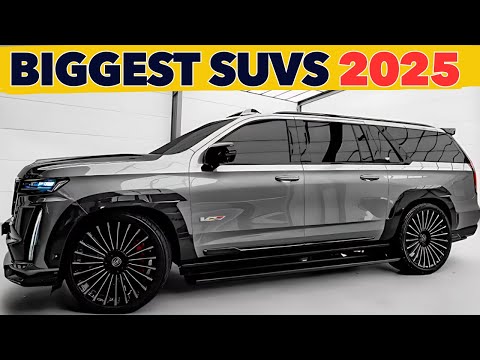 15 Full-Size SUVs That Are Breaking Parking Lots in 2025