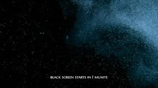 4-Hour Tranquil Particle Effect: Relaxing Black Screen for Meditation and Calmness