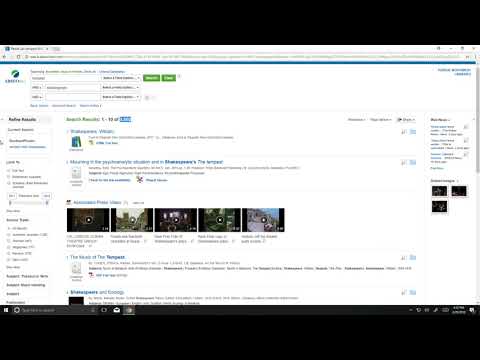 EBSCO Research Database Tutorial Part 1