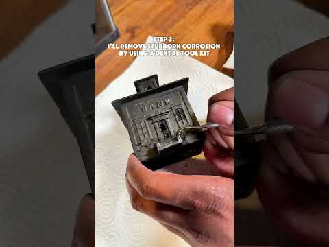 From 144yo rust ball to new in 90 seconds #restoration #diy #history y