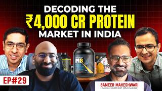 Inside India’s ₹4,000 Cr Protein Boom: A Deep Dive with MuscleBlaze Founder Sameer Maheshwari