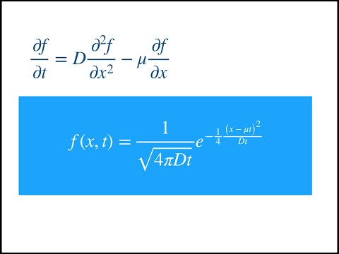 Solution of Diffusion-Convection Equation