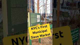 NYC’s First Municipal Slave Market #nyc #history #didyouknow #nychistory #americanhistory #ushistory