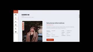 Plantilla portfolio HTML, CSS, RESPONSIVE DESIGN