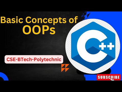 Basic Concepts of OOPs in C++| OOP with C++| 5th Sem CSE Polytechnic|  #polytechnic #oop #sbtebihar