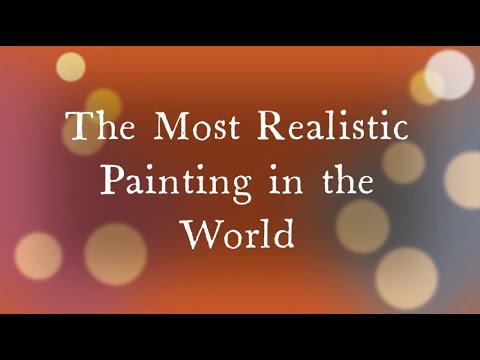 The Most Realistic Painting by Leng Jun in the World is Satisfying to Watch