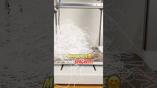 How to make spaghetti with a 3D printer