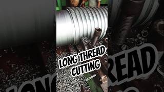 Making square long thread lathe machine#machinist #mechanicalengineering #machineshop#automobile