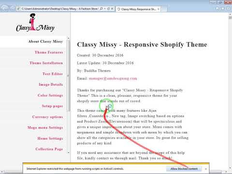 Classy Missy - A Fashion Store Shopify Theme [For free]