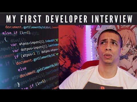 My First Web Developer Interview