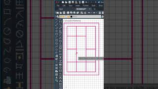 AutoCAD TRIM Command in  Seconds!  #architecture #architecturedesign  #trim  #autocad #shorts