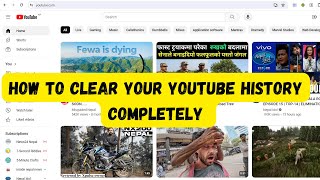 How to CLEAR Your YouTube History COMPLETELY (2024 Guide)