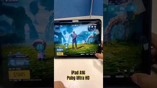 Gaming Monster iPad A16 Bionic Chip 🔥 PUBG Mobile HDR Lag Test | Apple iPad Gaming 2025. #shorts