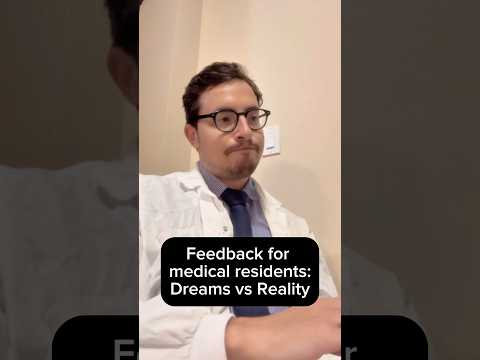 How you wish feedback sessions as a resident doctor would go #healthcare #medical #medicine #student