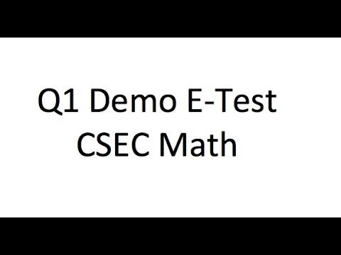 How to round to Significant Figures | Demo E-Test | CXC CSEC Math | Computation | Question 1