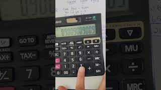 Trick to calculate present value in one minute ⏰🤯