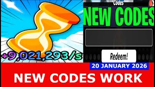 *NEW CODES* Waste Time! ROBLOX | JANUARY 20, 2026