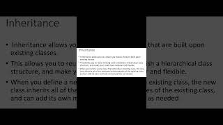 Inheritance in oops #java #english #tutorial #oop #inheritance #oopsinjava