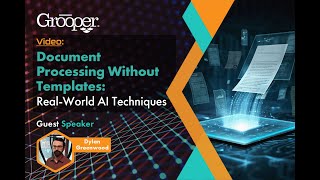 Document Processing Without Templates: Real-World AI Techniques