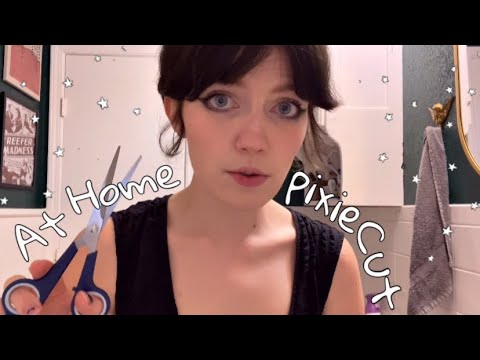 🧚🏼‍♀️ DIY / At home pixie haircut ✂️