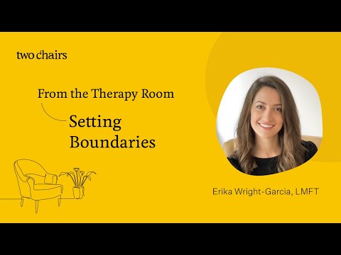 From the Therapy Room: Setting Boundaries