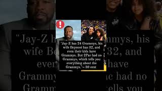 Jay-Z: 24, Beyoncé: 32… 2Pac: 0?! 50 Cent Calls Out the Grammys! #50cent #tupac #beyonce #jayz