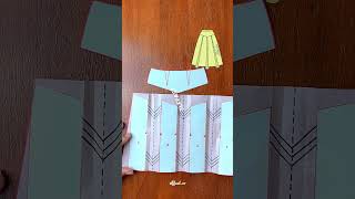 Clean panel lines, soft flare, and an easy flow #sewingpattern #patterndrafting #patternmaking
