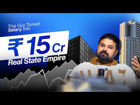 How a Salaried Employee Built a ₹15 Crore Portfolio (No Business, No Startup)