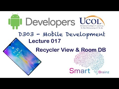 2019_S2_D303_017 Recycler View and Room Database, AsyckTask, Thread