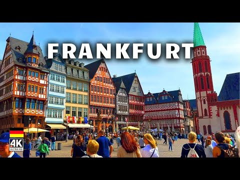Discovering Frankfurt's Historic Old Town in 4K HDR | A Journey Through Frankfurt Altstadt Part 2