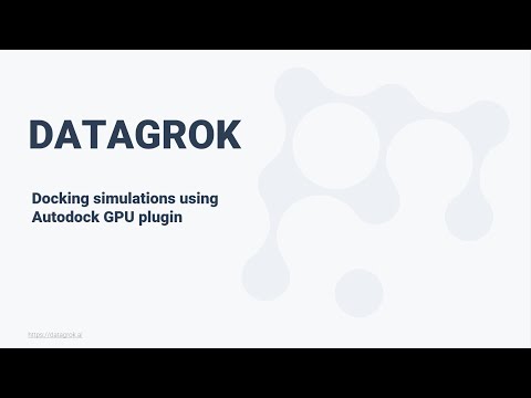 Docking simulations using the Autodock GPU plugin