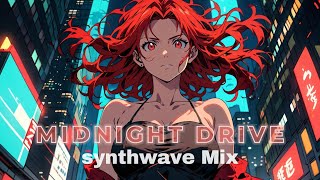 MIDNIGHT DRIVE // Synthwave, vaporwave, cyberwave, retrowave, dreamwave, dreamscape playlist