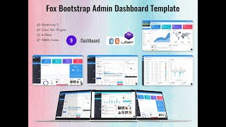 Responsive Bootstrap 5 Admin Dashboard And UI Framework – FOX