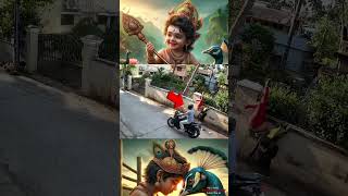 "Car Hits Women Walking Thrown Wall யாமிருக்க பயமேன்🦚⚜️#murugan #tamilkadavulmurugan #shortstamil