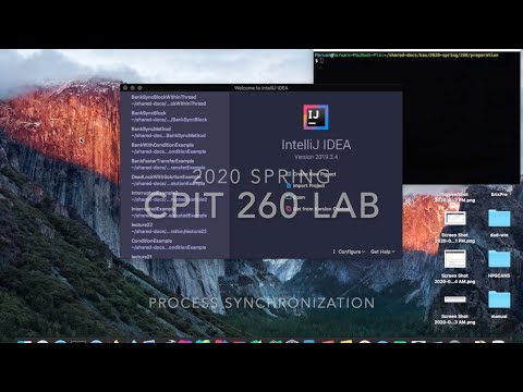 CPU Process Synchronization , (Peterson, Semaphore)