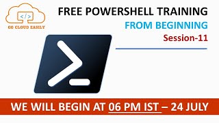 COMPLETE  POWERSHELL TRAINING - ABSOLUTELY FREE