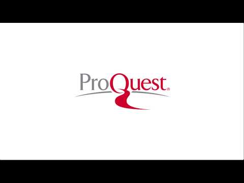 Searching in ProQuest Dissertations & Theses