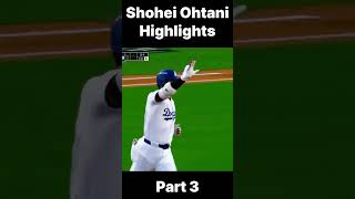 Shohei Ohtani Highlights - Part 3 #mlb #baseball #shortsvideo