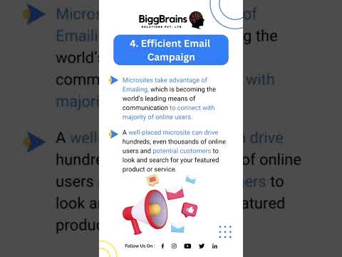 Benefits of using a Microsite |Increase website traffic|#shorts