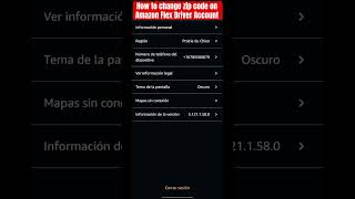 How to change zip code  on Amazon Flex #amazonflex #amazonflexdriver #zipcode #waitlist #waitlisted