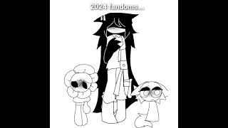 i miss old fandom🥀🥀🥀💔💔💔🪫🪫🪫🪫| #oldfandom #fpe #dandysworld #sprunki #forsaken #imiss2024 #myocatzahra