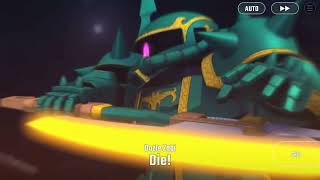 SD Gundam G Generation Eternal- SSR Dozle Zabi's Zaku 2 all attack animations