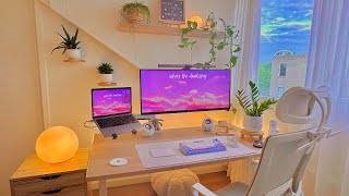My Cozy & Aesthetic Desk Tour As A Content Creator - This Mini Upgrade Made My Desk Feel Premium