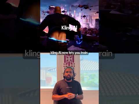 Train a custom model of yourself 🚀 #shorts #klingai #generativeai #ai #aivideo