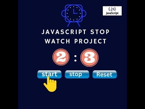 Java script stop watch project #html #interviews #coding #stopwatch